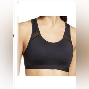 New with tags SPANX® Women's Medium Impact Bra,
Size M  Black Sports Bra